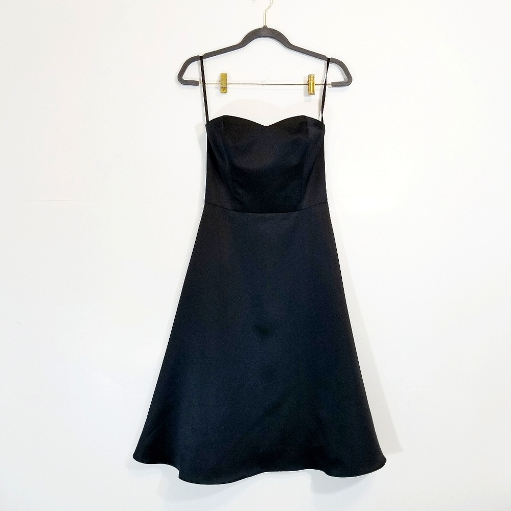 WHBM | Black Strapless Dress Size 2